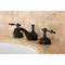 Kingston Brass KS1165NL 8" Widespread Bathroom Faucet, Oil Rubbed Bronze KS1165NL - alternate 2